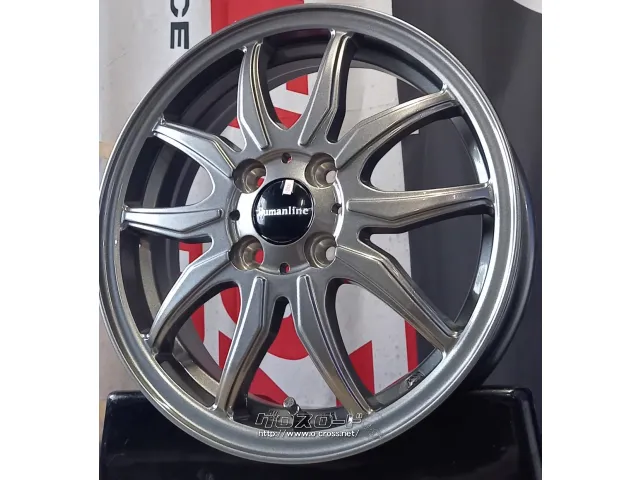 ホイール・タイヤ 15インチ ヒューマンライン HR-3 新品ホイール&タイヤセット