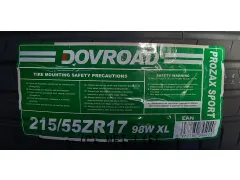 タイヤ 17インチ　215/55R17　ﾌﾟﾛｻﾞｯｸｽﾎﾟｰﾂ　1本工賃込み