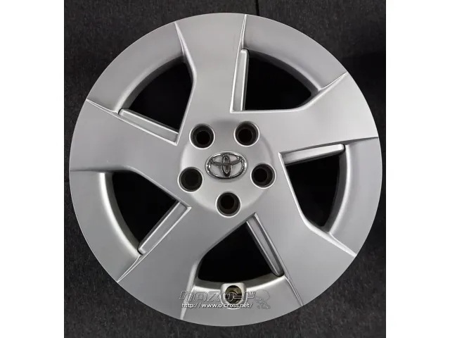 中古品①30プリウス 純正 トヨタ 15インチタイヤ付きホイールセット1本 ホイール・タイヤ・15インチ ﾌﾟﾘｳｽ 純正 中古ﾎｲｰﾙ＆新品ﾀｲﾔｾｯﾄ・4.9万