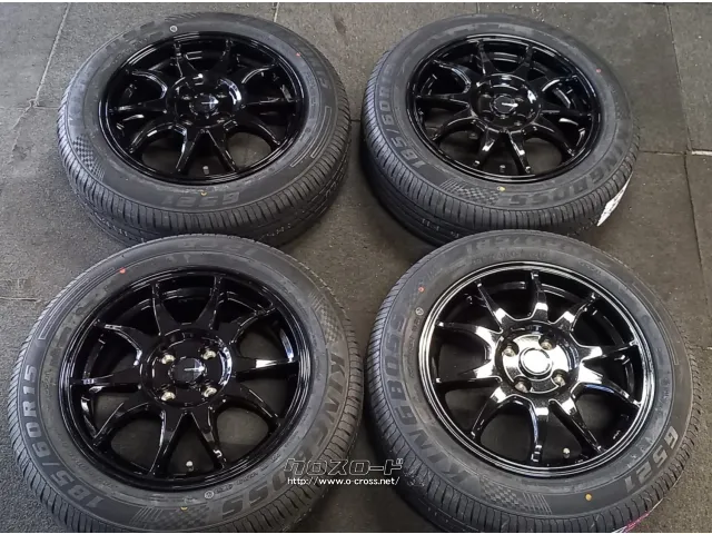 ホイール・タイヤ 15インチ G・スピード 中古ホイール&新品タイヤセット