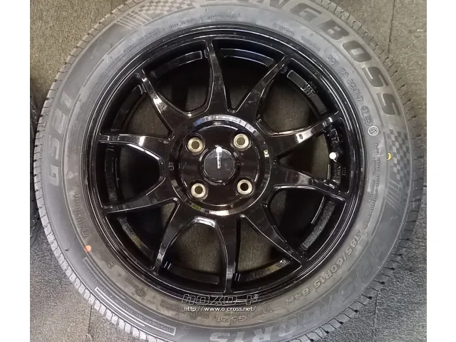 ホイール・タイヤ 15インチ G・スピード 中古ホイール&新品タイヤセット