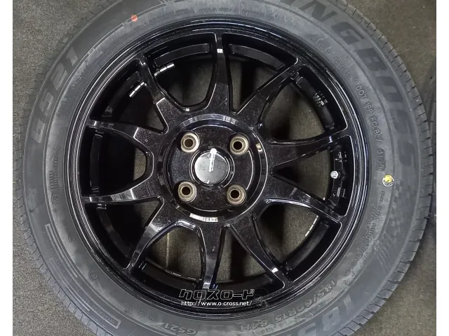 ホイール・タイヤ 15インチ G・スピード 中古ホイール&新品タイヤセット