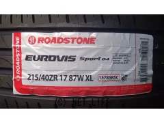 タイヤ 17インチ 215/40R17 ロードストーン 新品1本交換工賃込み!