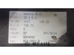 ホイール 20インチ WALD MAHORA M11C 中古ホイール4本セット