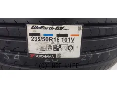 タイヤ 18インチ 235/50R18 ヨコハマRV03 新品4本セット工賃込み