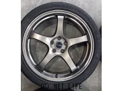 ホイール・タイヤ 18インチ クロススピードCR5 中古ホイール&中古タイヤセット