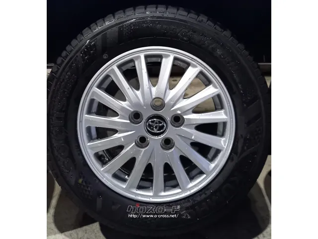 ホイール・タイヤ・15インチ トヨタ純正 中古ﾎｲｰﾙ＆中古タイヤセット 