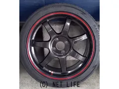 ホイール・タイヤ 17インチ クロススピードCR7 中古ホイール&タイヤセット