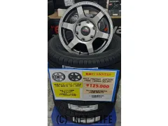 ホイール・タイヤ 15インチ　195/80R15　JUSTICE　新品ﾎｲｰﾙ＆ﾀｲﾔｾｯﾄ