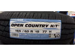 タイヤ 14インチ 165/60R15 トーヨー・オープンカントリーHT