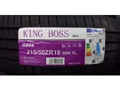 タイヤ 18インチ 215/50R18 キングボス 1本工賃込み