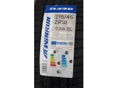 タイヤ 18インチ　215/45R18　ｳｨﾝﾗﾝ　新品1本交換工賃込み