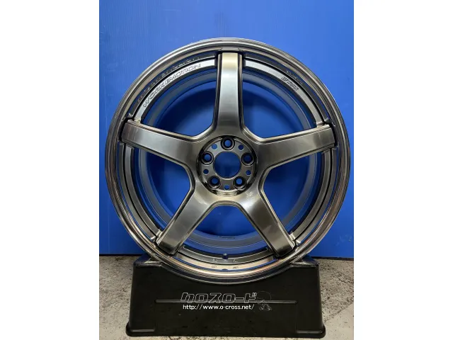 こちらはWORKEMOTION T5R2P GTS19×8J+45となります ホイール WORKEMOTION T5R 2P グリミットシルバー19×8J+45