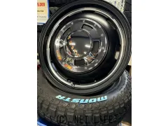 ホイール 新品 16インチ ガルシアシスコ 1665-1395H+20 セミグロスブラック