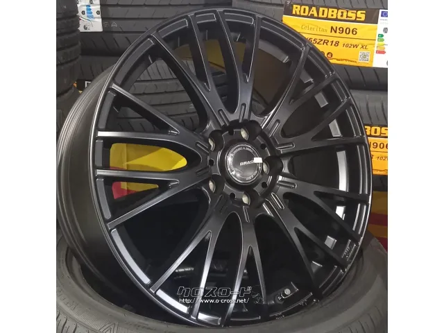 ホイール・タイヤ 18インチ　クレイシズSE48　新品ホイール＆タイヤセット