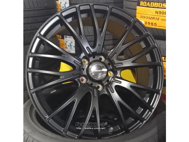 ホイール・タイヤ 18インチ クレイシズSE48 新品ホイール&タイヤセット