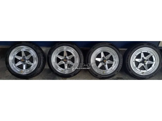ホイール・タイヤ 15インチ 中古 ロンシャンXR4 中古ホイール&中古タイヤセット