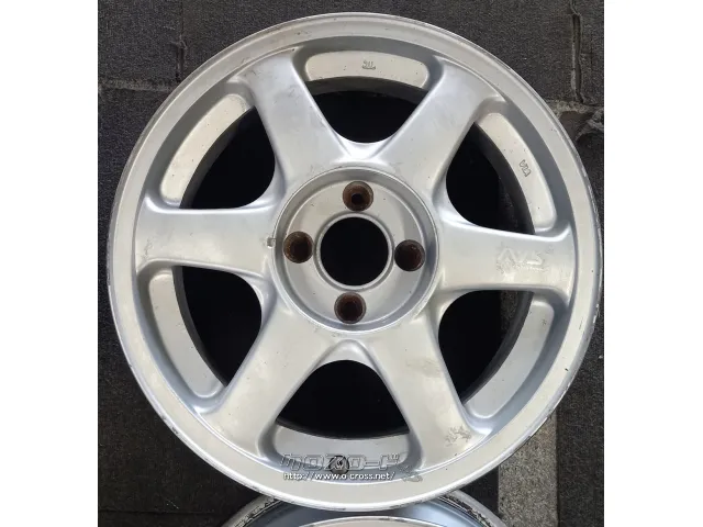 ホイール 17インチ 中古 AVS VS6 ヨコハマ 中古4本セット