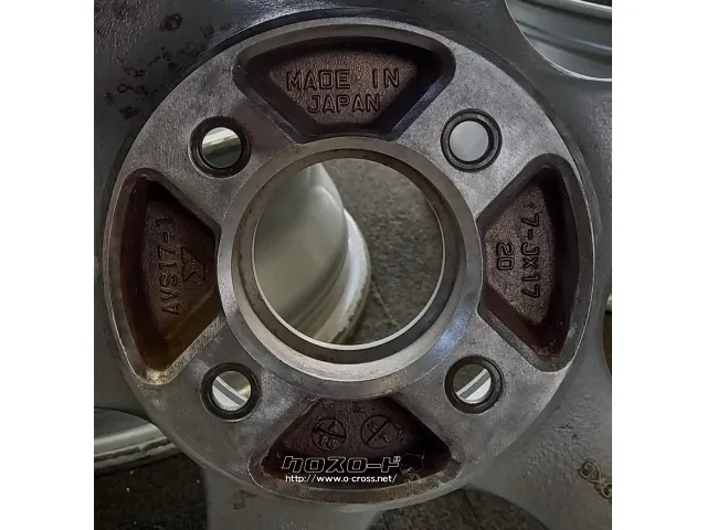 ホイール 17インチ 中古 AVS VS6 ヨコハマ 中古4本セット