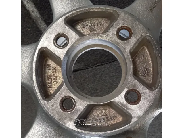 ホイール 17インチ 中古 AVS VS6 ヨコハマ 中古4本セット