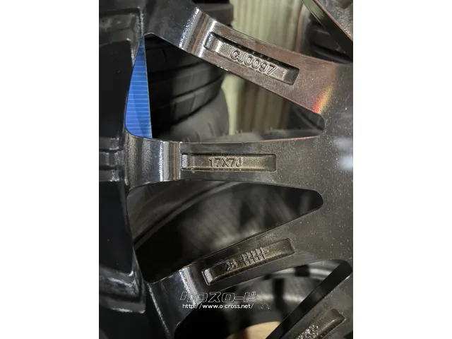 ホイール・タイヤ 17インチ 新品 ブロンクス TB-015F 17×7J+53 BLK/RP