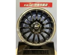 ホイール・タイヤ 17インチ 新品 ブロンクス TB-015F 17×7J+53 BLK/RP