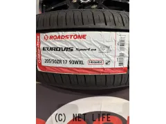 ホイール・タイヤ 17インチ 新品 ブロンクス TB-015F 17×7J+53 BLK/RP