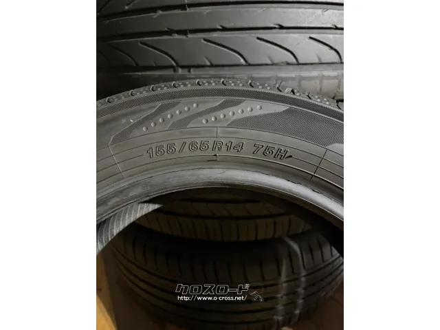 タイヤ 14インチ 中古 ヨコハマ ブルーアース RV03CK 155/65R14