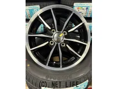 ホイール・タイヤ 14インチ クリフクライム リボルバー02 新品ホイールセット!