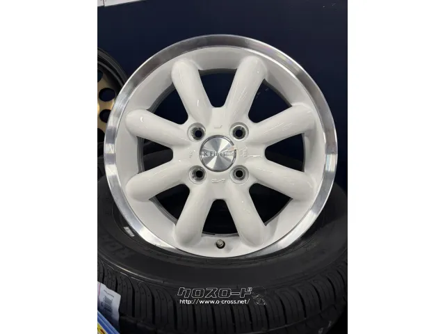 ホイール・タイヤ 14インチ K.フィネス CUP WRP 新品ホイールセット!