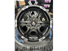 ホイール・タイヤ 16インチ ワイルドポーター クロスシックス 16×6.5J+38 Mat/BP