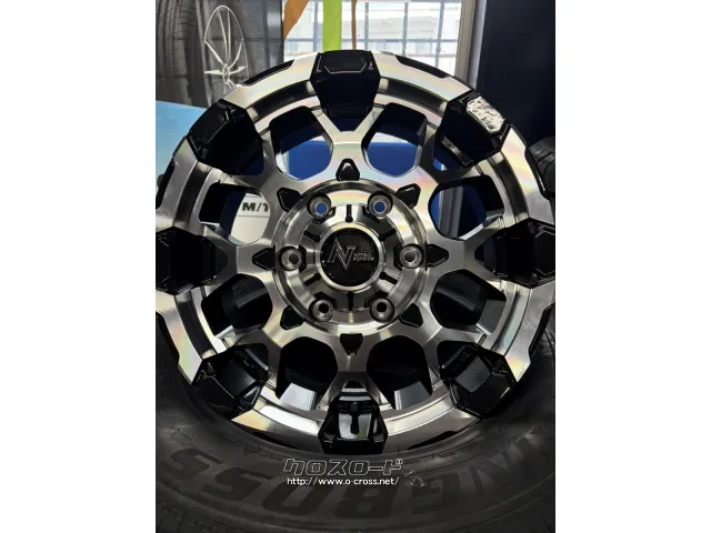 ホイール・タイヤ 16インチ ナイトロパワー M28 バレット 16×6.5J+38 BLK/MC