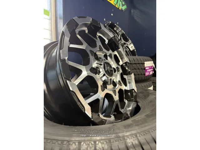 ホイール・タイヤ 16インチ ナイトロパワー M28 バレット 16×6.5J+38 BLK/MC