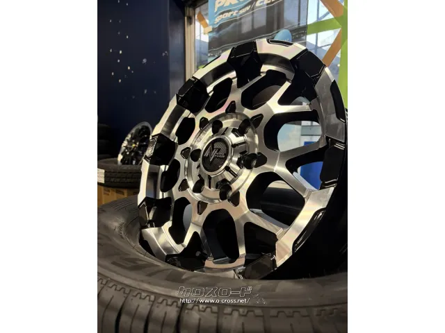 ホイール・タイヤ 16インチ ナイトロパワー M28 バレット 16×6.5J+38 BLK/MC