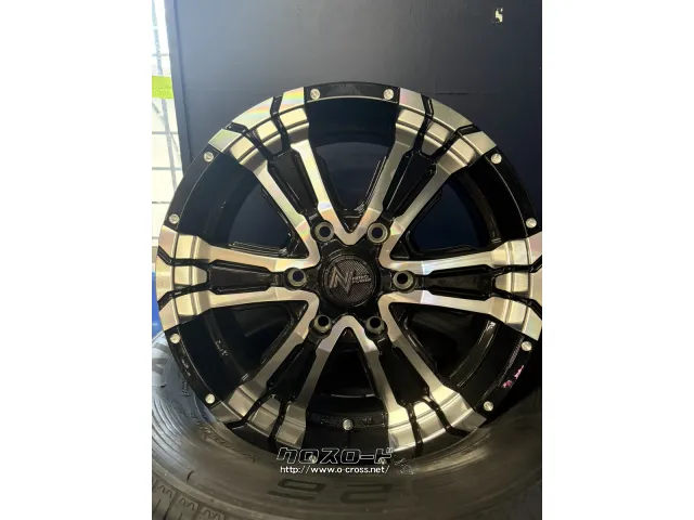 ホイール・タイヤ 17インチ ナイトロパワー クロスクロウ 17×6.5J+38 BKM/MC