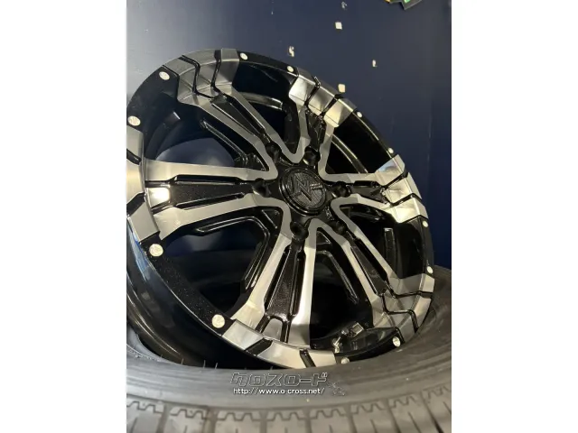 ホイール・タイヤ 17インチ ナイトロパワー クロスクロウ 17×6.5J+38 BKM/MC