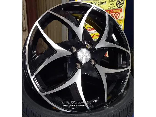 ホイール・タイヤ 17インチ クリフクライムTC05 新品ホイール&タイヤセット