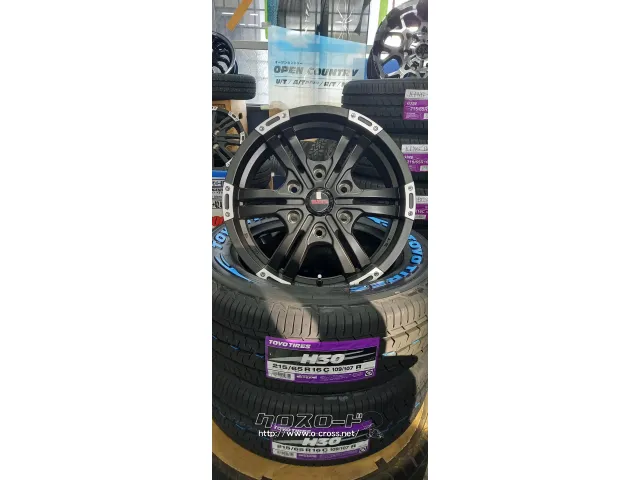 ホイール・タイヤ 16インチ トーヨーH30 215/65R16C ワイルヂポータークロスシッ