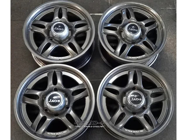 ホイール 16インチ JAOS ヴィクトロン エクセル2 プロ 中古4本セット