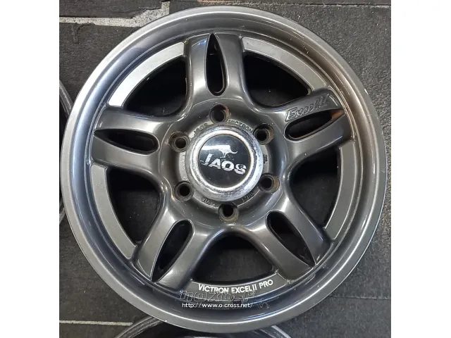 ホイール 16インチ JAOS ヴィクトロン エクセル2 プロ 中古4本セット