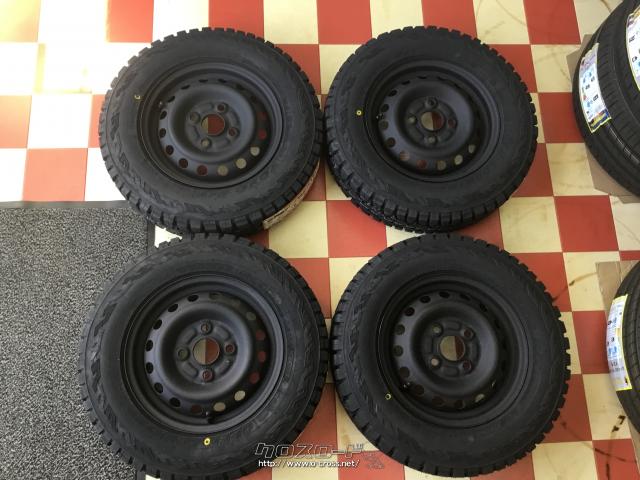 ホイール・タイヤ・12インチ中古ダイハツハイゼット純正 タイヤ4本set 