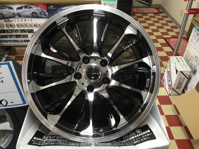 ホイール・タイヤ・18インチ新品レオニスグレイラベータ BKMC タイヤ4 