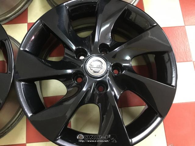 ホイール・16インチリペイント日産セレナ純正 6J+45 4本Set J40・ご 