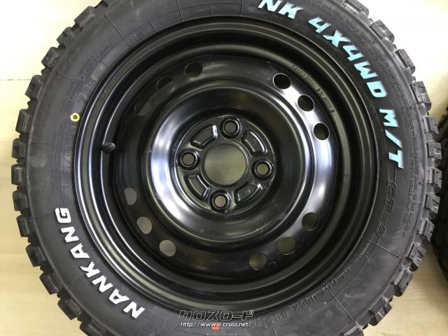 ホイール・タイヤ・14インチダイハツ純正スチール4本×新品タイヤ