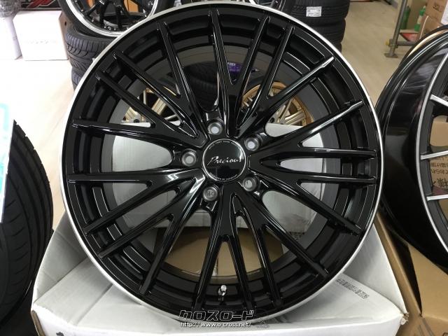 ホイール・タイヤ・18インチ新品プレシャスアストM1 4本×新品タイヤ