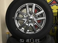 ホイール・タイヤ・12インチ新品ザインSSシルバー4本Set新品国産LT