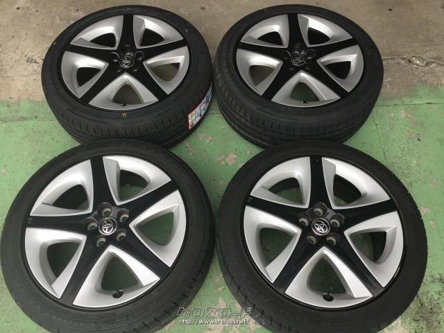 ホイール・タイヤ・17インチ中古50プリウスツーリング純正4本タイヤSet
