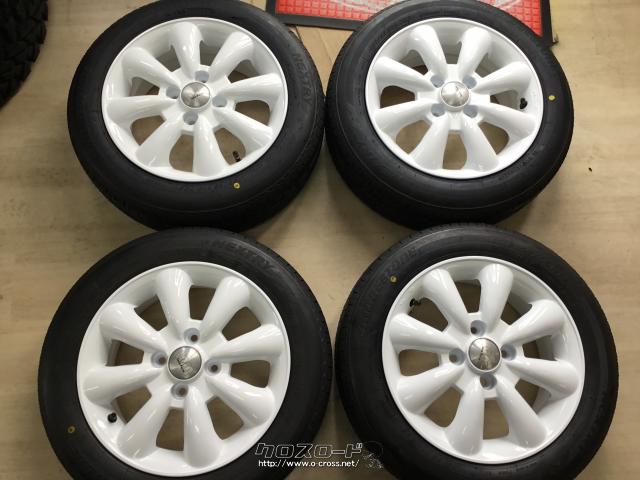 ホイール・タイヤ・14インチ中古ララパームKC-8 タイヤ4本×新品セット