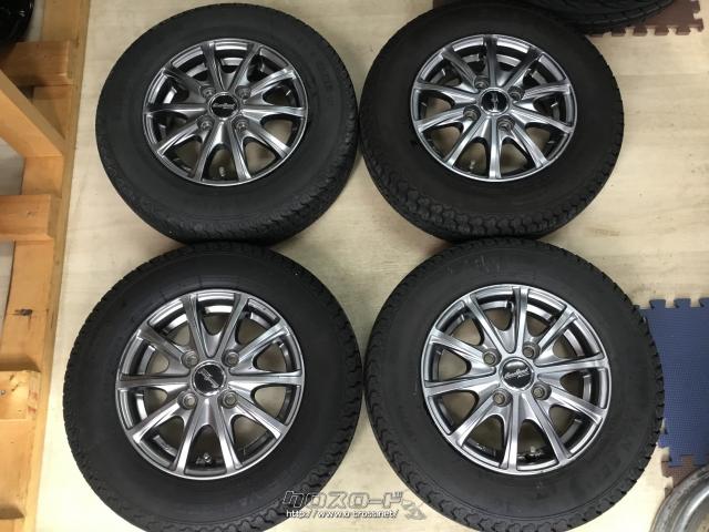 12インチ中古タイヤ ホイール・タイヤ・12インチ中古マナレイスポーツ 4本×中古貨物タイヤ7
