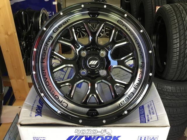 ホイール・タイヤ・16インチ新作WORK CRAG CKV 4本×新品タイヤset・ご